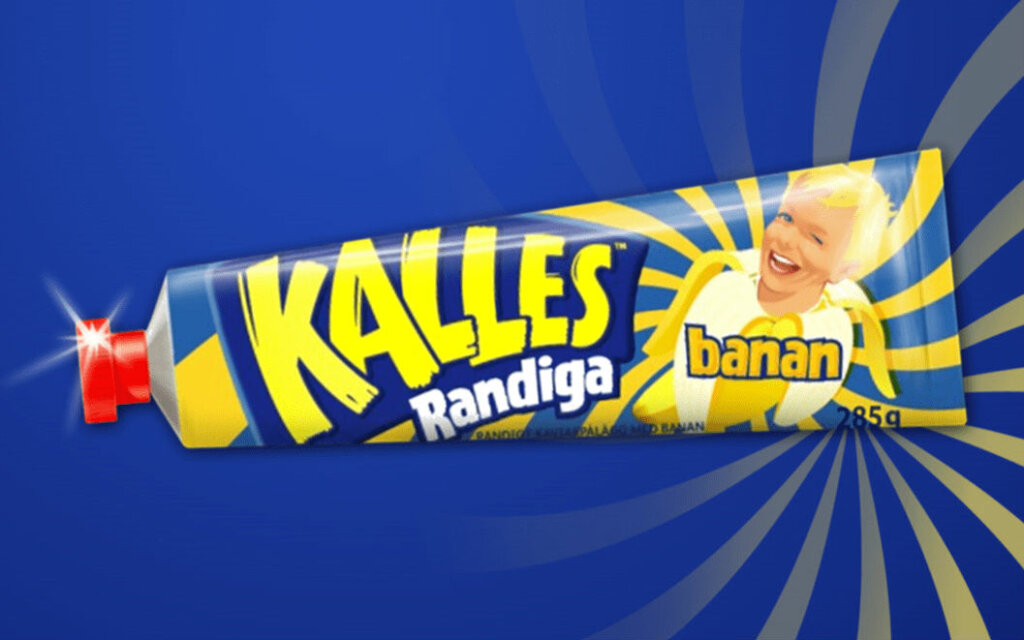 Kalles randiga med banan kom 2007