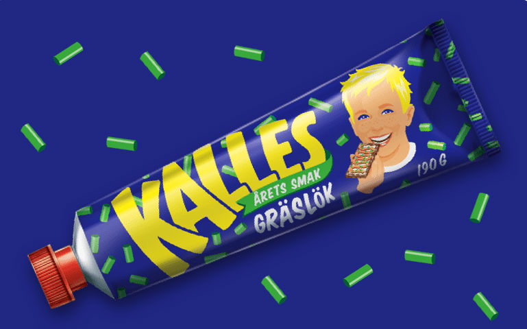 Kalles med gräslök släpptes 2014