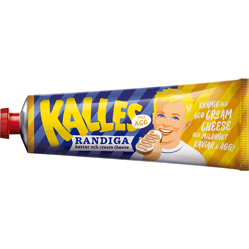 Kalles randiga ägg